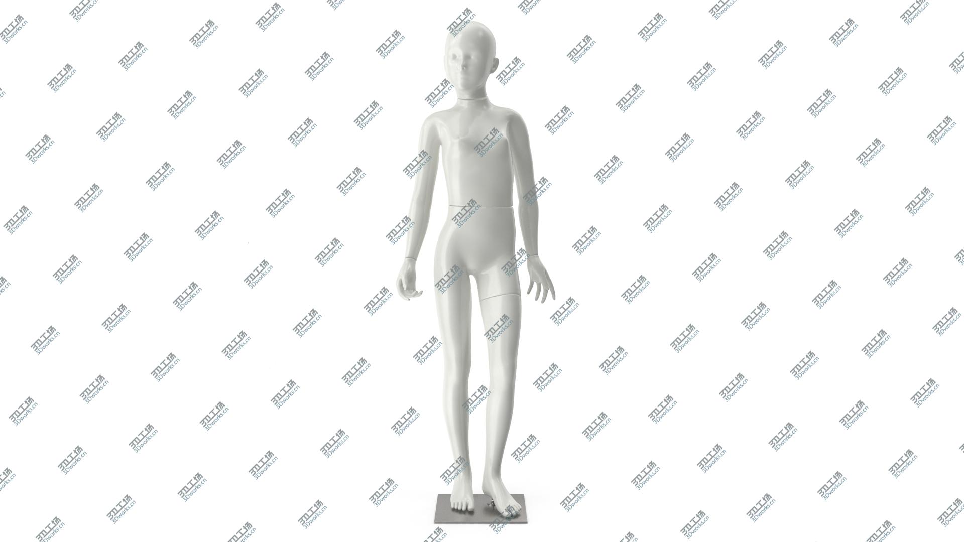 images/goods_img/2021040162/Girl Mannequin 3D model/3.jpg